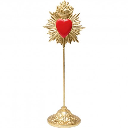 Woonaccessoires brandend hart 31cm Kare Design