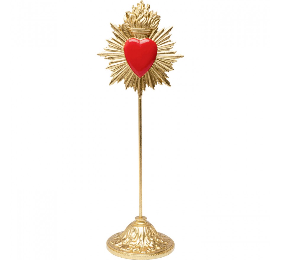 Woonaccessoires brandend hart 31cm Kare Design Woonaccessoires brandend hart 31cm Kare Design