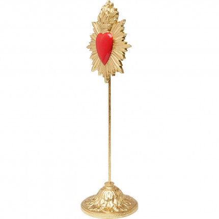 Woonaccessoires brandend hart 31cm Kare Design