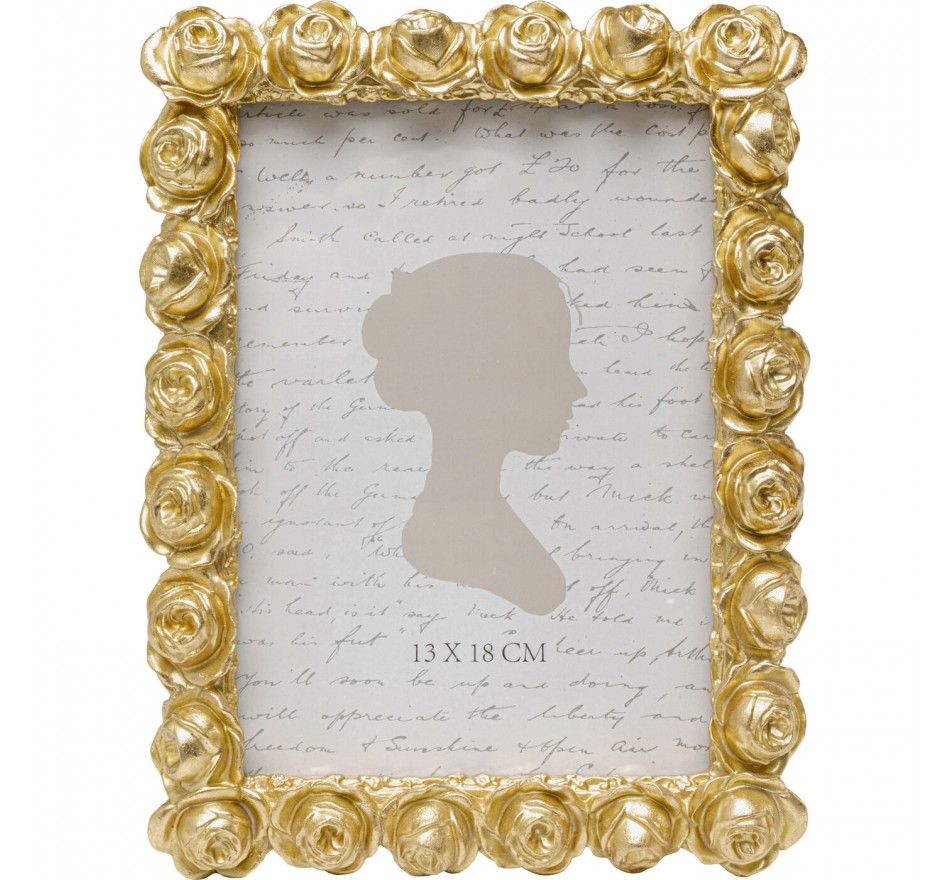 Fotolistj rozen 16x22cm goud Kare Design Fotolistj rozen 16x22cm goud Kare Design