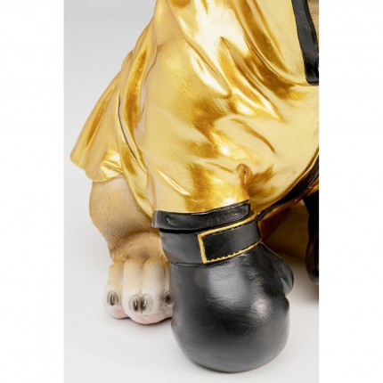 Spaarpot  boksende hond 26cm Kare Design