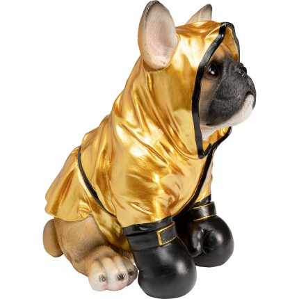 Spaarpot  boksende hond 26cm Kare Design