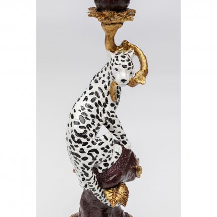 Candler Holder leopard 33cm Kare Design