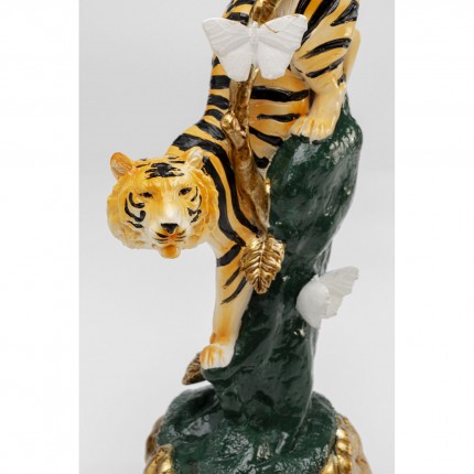 Kandelaar tijger 33cm Kare Design