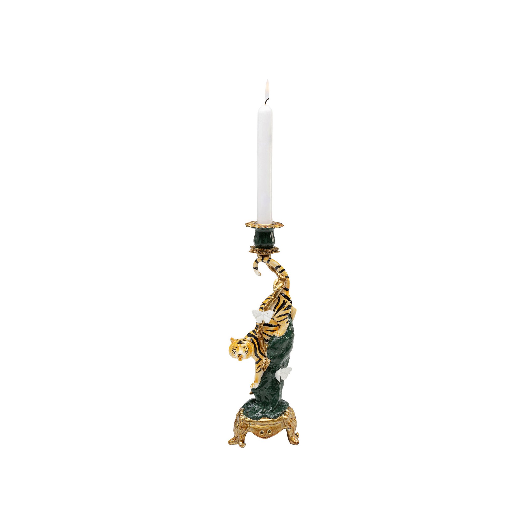 Porte-bougies Elegent Tiger 33cm