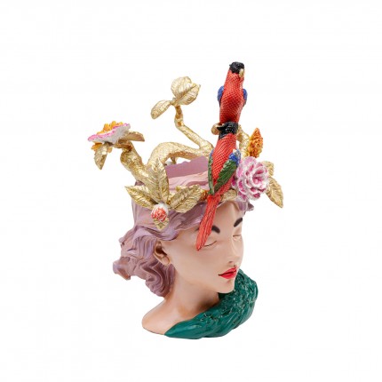 Vase exotic woman 35cm Kare Design