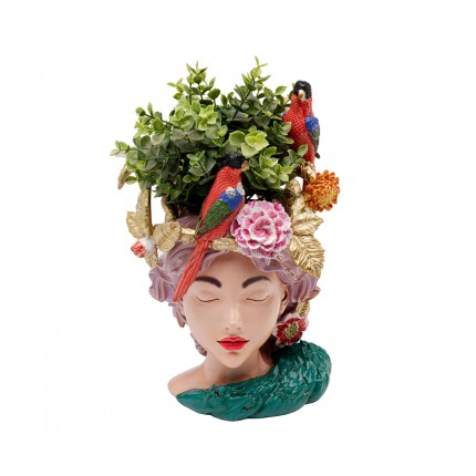 Vase exotic woman 35cm Kare Design