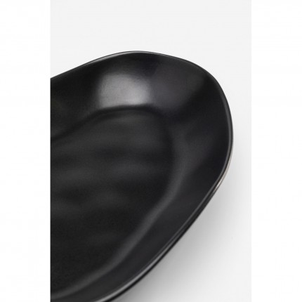 Borden Organic 25cm zwart (4/set) Kare Design