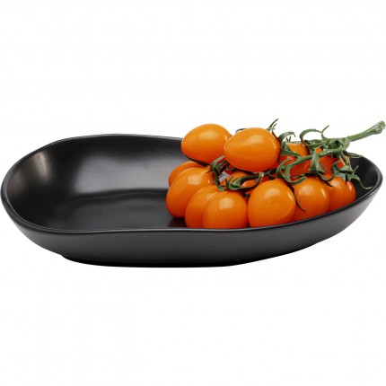 Borden Organic 25cm zwart (4/set) Kare Design