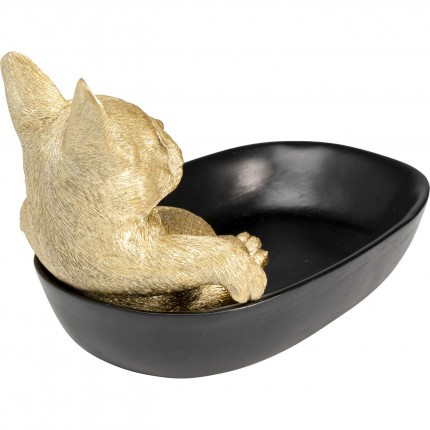 Serveerschaal badende buldog 20cm Kare Design