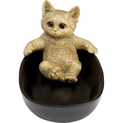 Serveerschaal badende kat Kare Design