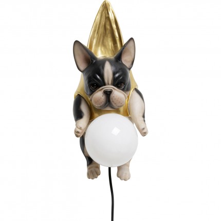 Wandlamp held hond 44cm Kare Design