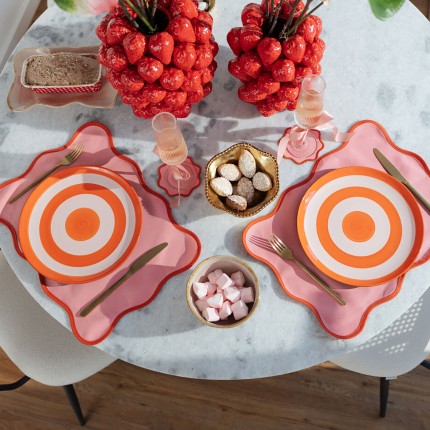 Plate Capri Ø27cm (4/set) Kare Design