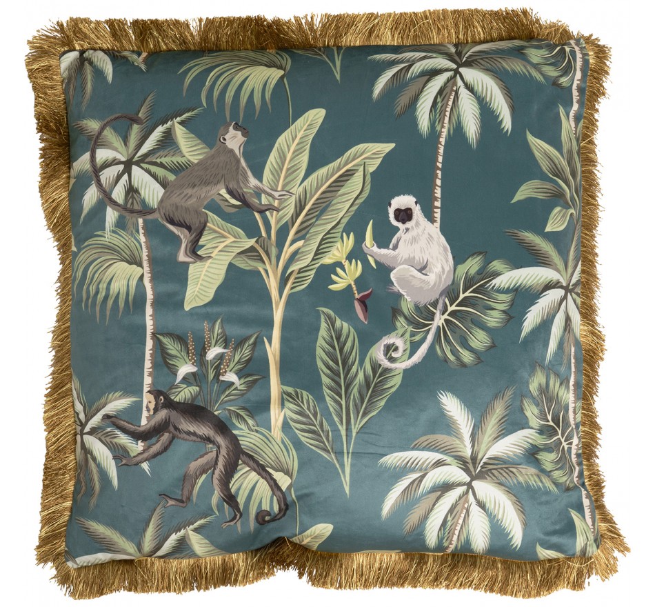 Cushion Fringe Jungle Fever 55x55cm Kare Design Cushion Fringe Jungle Fever 55x55cm Kare Design