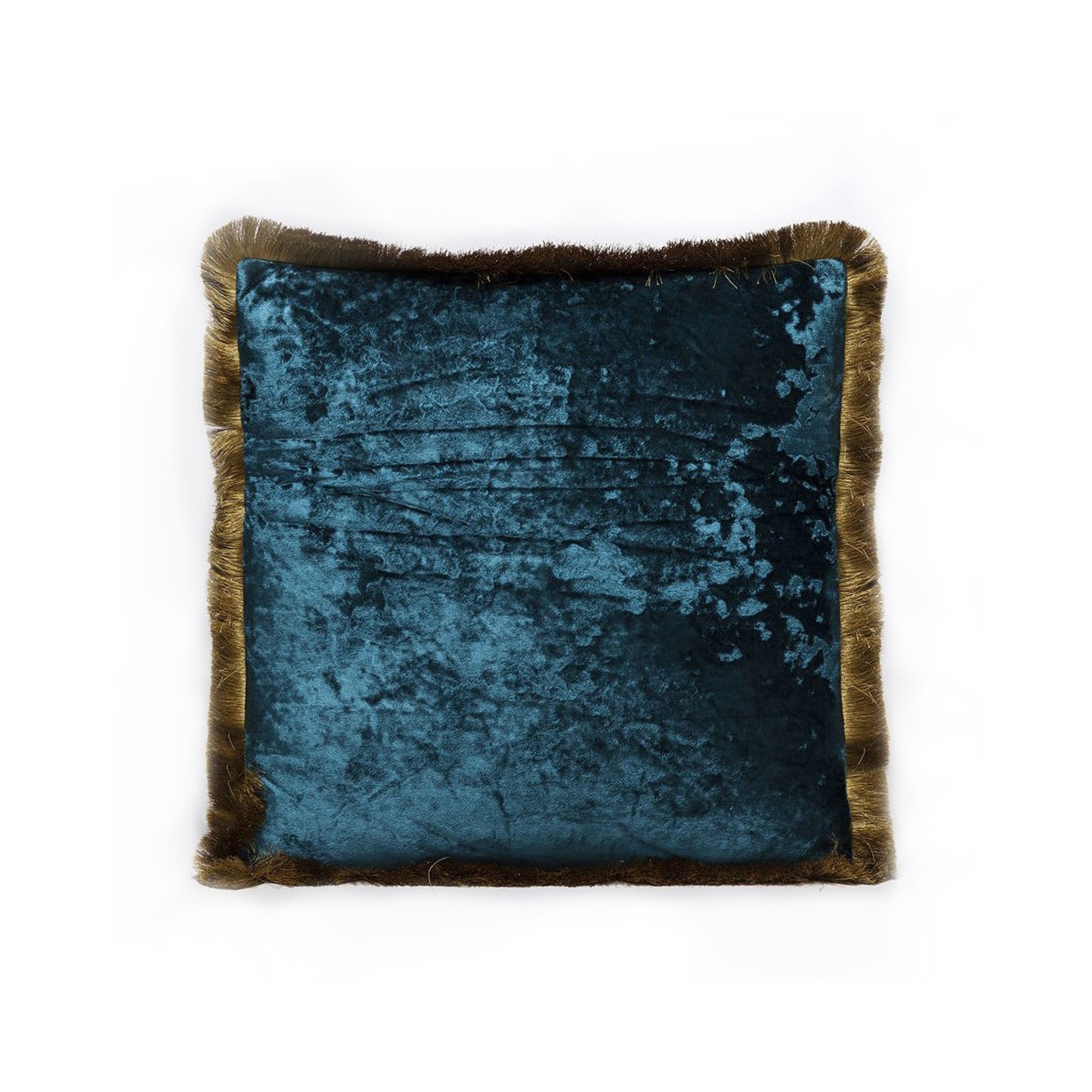Cushion Fringe Cannes 55x55cm blue Kare Design