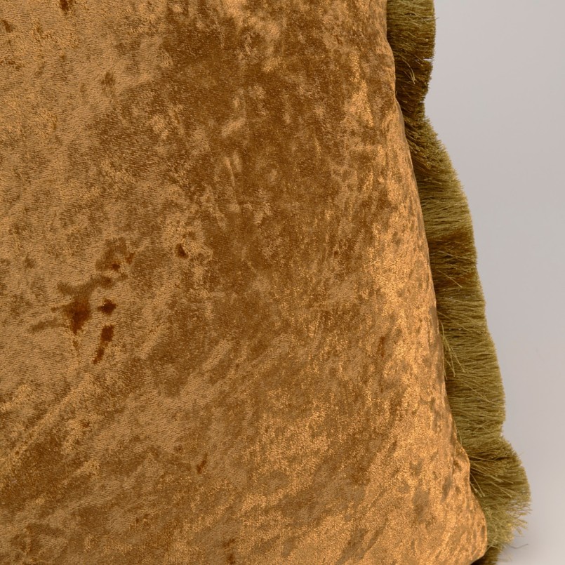Cushion Fringe Cannes 55x55cm yellow Kare Design