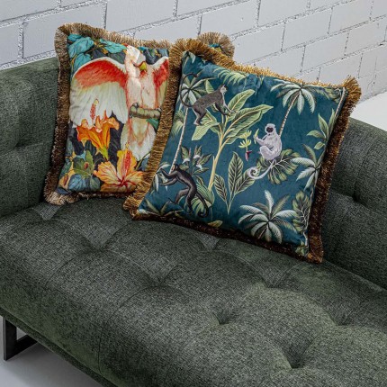Kussen franje Jungle Fever 55x55cm Kare Design