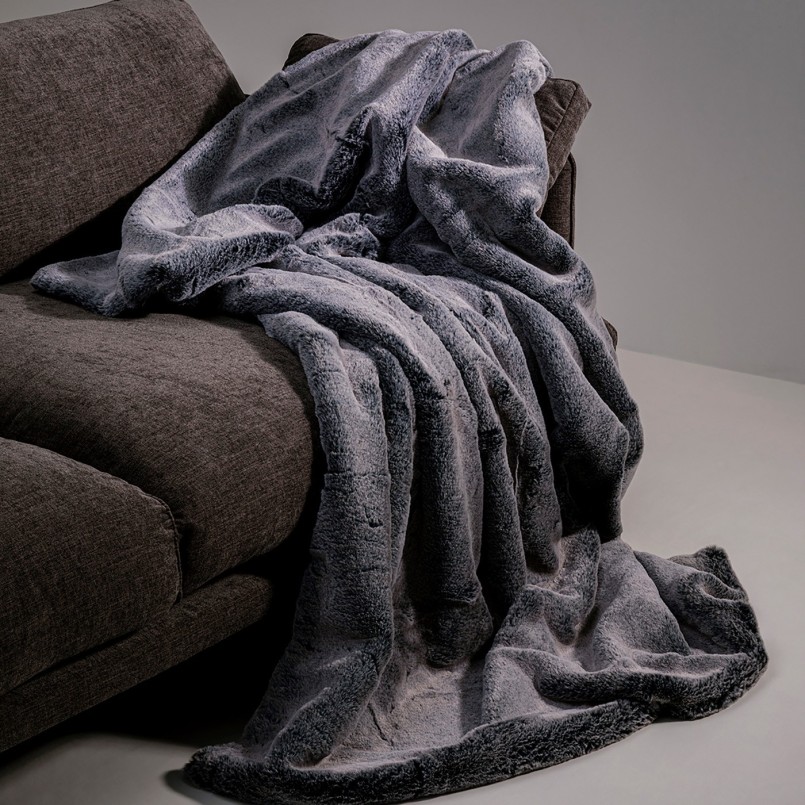 Blanket Mika 200x150cm grey Kare Design