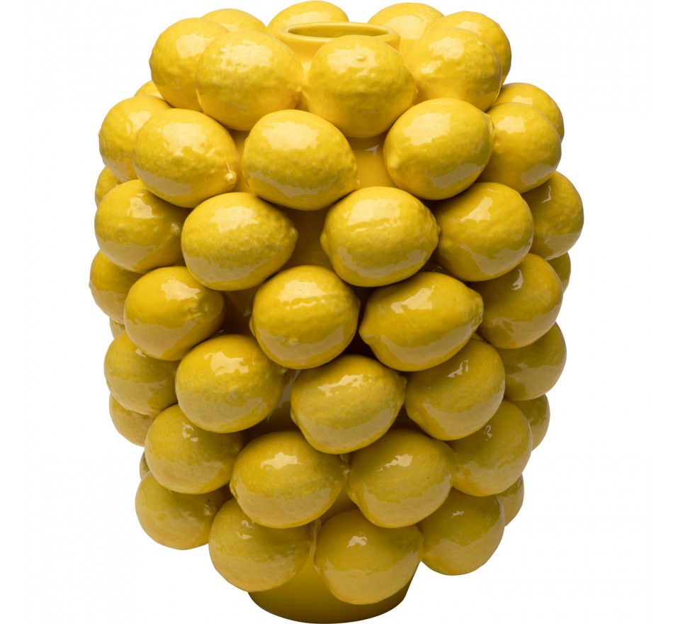 Vase lemons yellow 40cm Kare Design Vase lemons yellow 40cm Kare Design