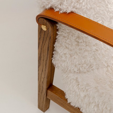 Fauteuil Simon creme Kare Design