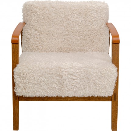 Fauteuil Simon creme Kare Design