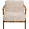 Fauteuil Simon creme Kare Design