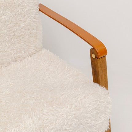 Fauteuil Simon creme Kare Design
