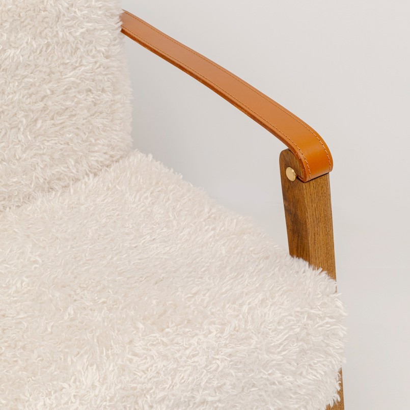 Fauteuil Simon creme Kare Design