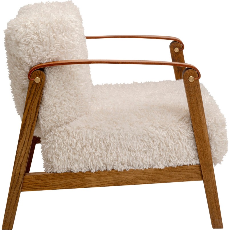 Armchair Simon cream Kare Design