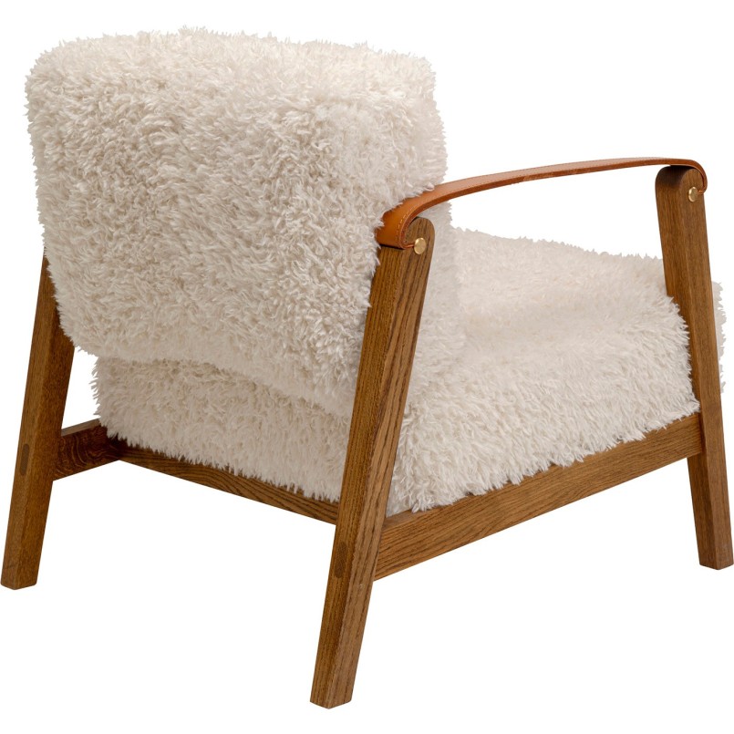 Armchair Simon cream Kare Design