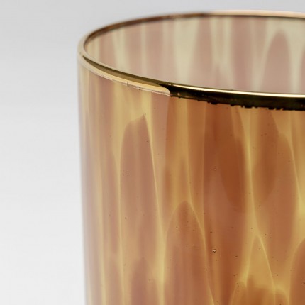 High Water Glass Caramel (4/set) Kare Design