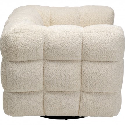Draaifauteuil Armand creme Kare Design