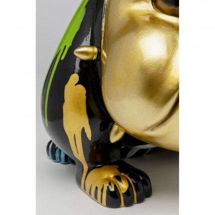 Woonaccessoires hondenverf gieten 67cm goud Kare Design