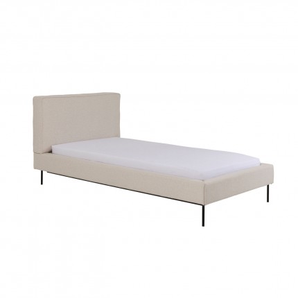 Bed East Side beige 100x200cm Kare Design