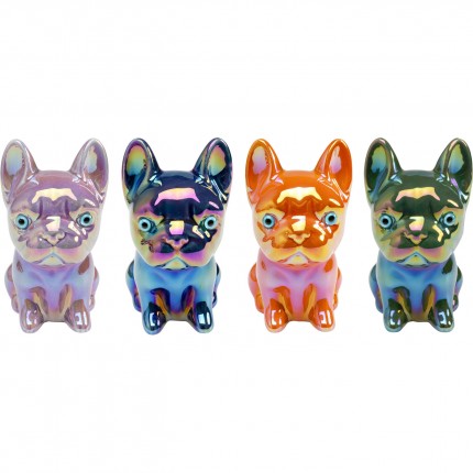 Money Box shiny puppies (4/set) Kare Design