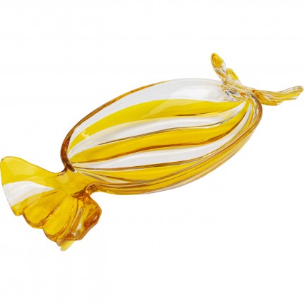 Serveerschaal Candy 35cm geel Kare Design