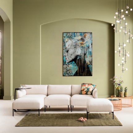 Wandfoto Lady Flower 100x150cm Kare Design