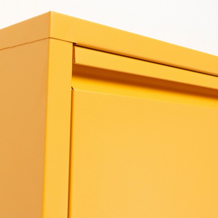 Schoenenkast Caruso geel 5 laden Kare Design