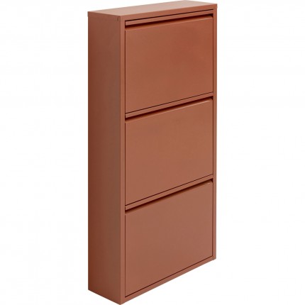 Schoenenkast Caruso bruin 3 laden Kare Design