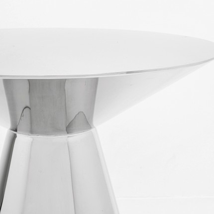 Bijzettafel Mambo Ø45cm chroom Kare Design