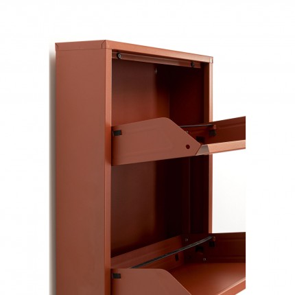 Schoenenkast Caruso bruin 5 laden Kare Design