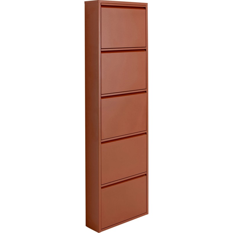 Schoenenkast Caruso bruin 5 laden Kare Design