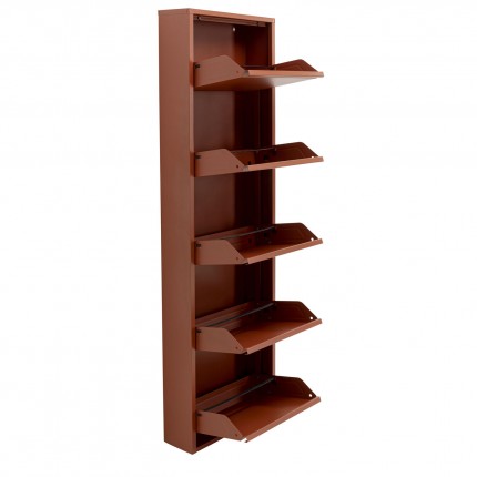 Schoenenkast Caruso bruin 5 laden Kare Design