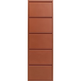 Shoe Container Caruso brown 5 drawers Kare Design