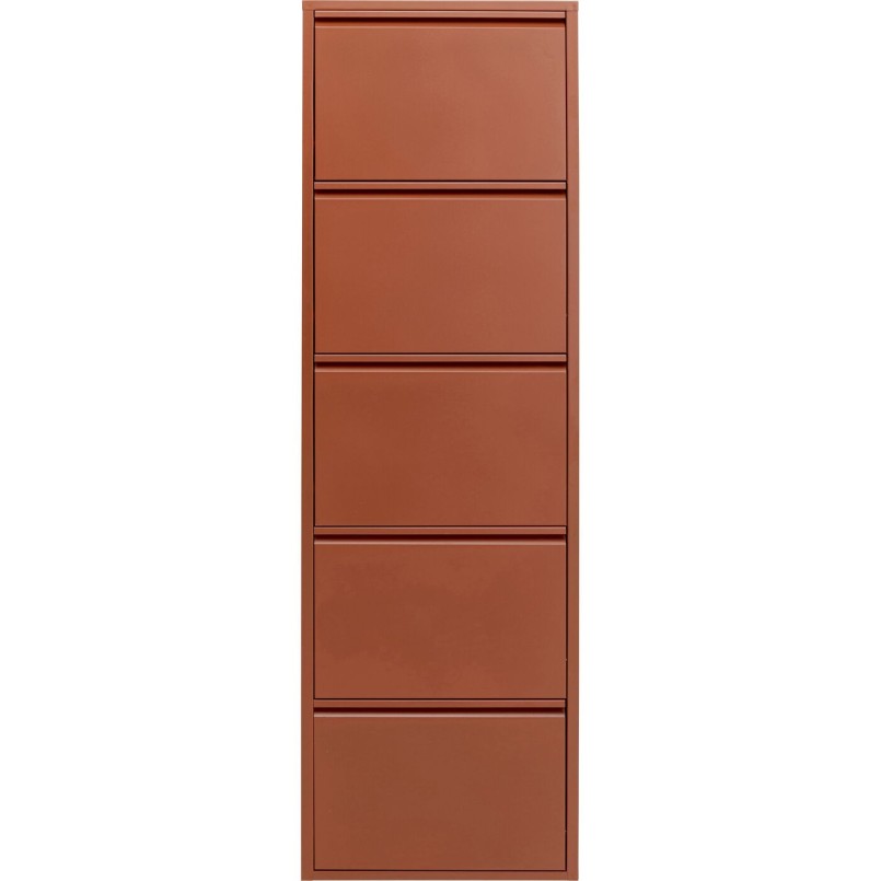 Schoenenkast Caruso bruin 5 laden Kare Design