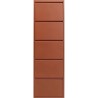 Schoenenkast Caruso bruin 5 laden Kare Design