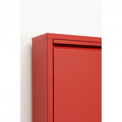 Shoe Container Caruso red 5 drawers Kare Design