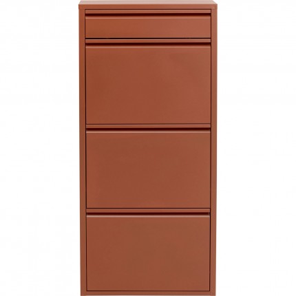 Shoe Container Caruso brown 3+1 drawers Kare Design