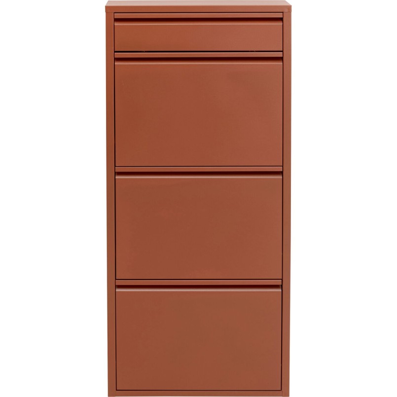 Shoe Container Caruso brown 3+1 drawers Kare Design