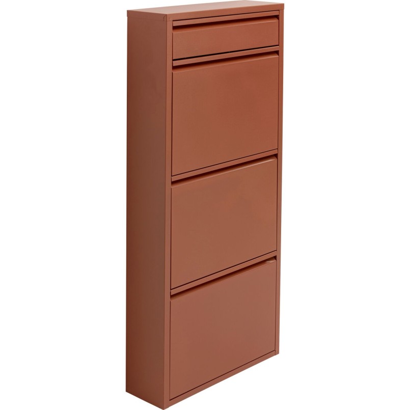 Schoenenkast Caruso bruin 3+1 laden Kare Design
